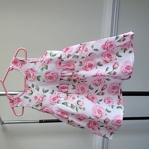 PatPat 18-24M White Pink & Green Dress